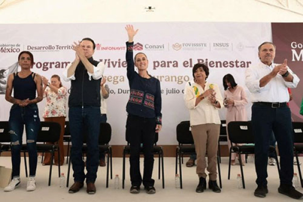 Millones de familias de Durango contarán con programas de vivienda
