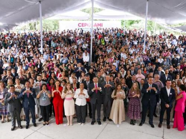 Alejandro Armenta inaugura el CEPOSAMI