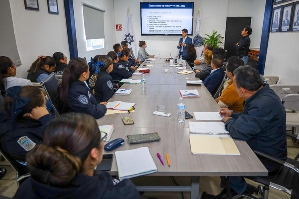 Policía Auxiliar refuerza profesionalización archivística