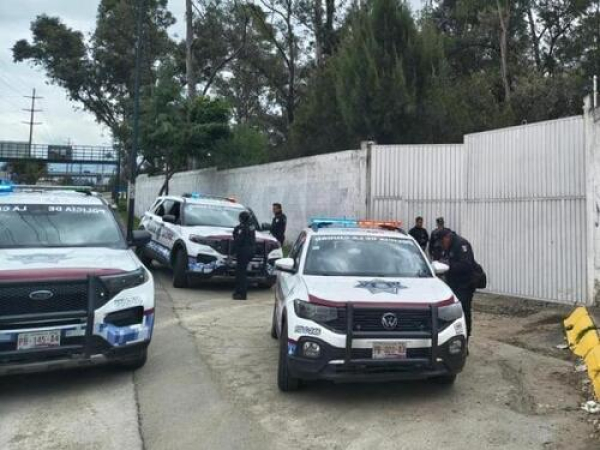 Policía Auxiliar frustra robo contra Agua de Puebla