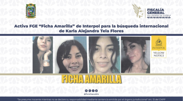 Interpol participa en búsqueda de Karla Tela