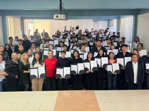 Se gradúan 67 estudiantes del Conalep Puebla