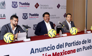 La Selección Mexicana jugará contra Valencia en Puebla