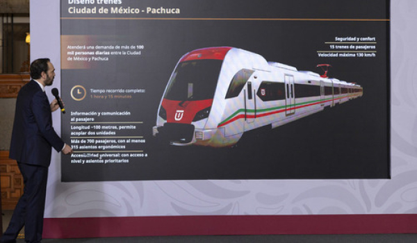 Avanza construcción de trenes del norte: Sheinbaum