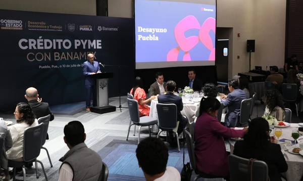 Puebla y Banamex impulsan financiamiento para MiPyMEs