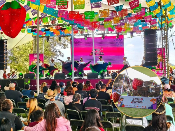 ¡Lánzate a la Feria de las berries en Huejotzingo!