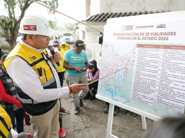 Avanza rehabilitación de Camino Real a Caleras