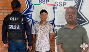 Detenidos dos hombres por portación ilegal de armas de fuego: SSP