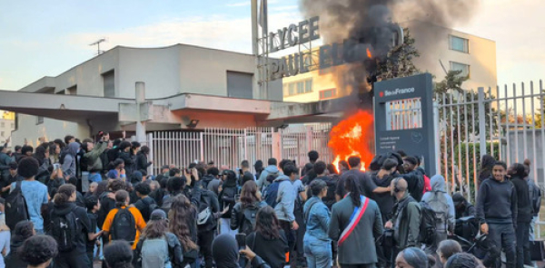 Protesta estudiantil se extiende por Francia