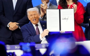 Donald Trump, presidente de EE.UU. 