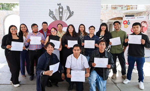 Concluy&oacute; la convocatoria "J&oacute;venes Imparables", en Santo Tom&aacute;s Chautla