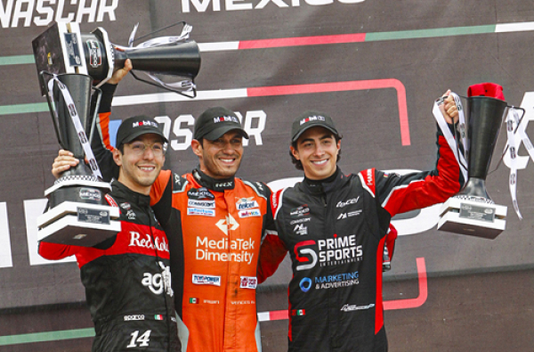 Irwin Vences se impone en la NASCAR México Series en Querétaro