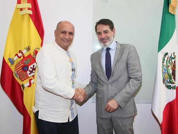 Puebla y España reafirman cooperación económico-industrial