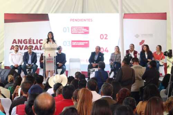 Angélica Alvarado rinde su informe legislativo