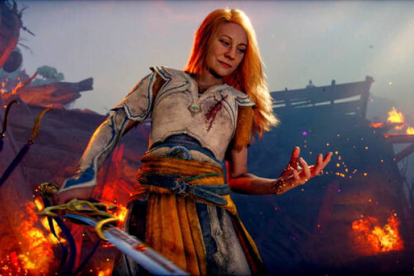 Laufey (Faye), esposa de Kratos