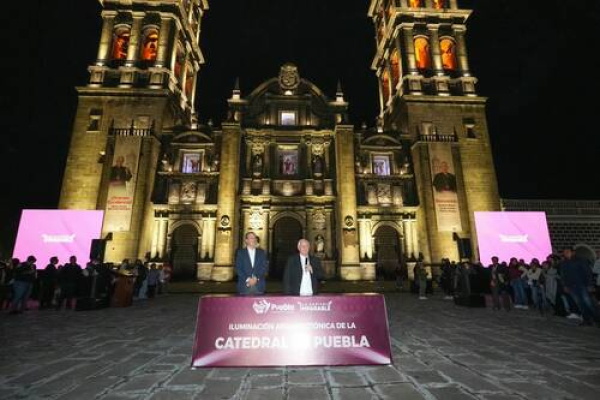 Catedral estrena nueva iluminación arquitectónica