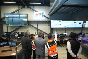 El alcalde Pepe Chedraui supervisa Monitoreo Semafórico