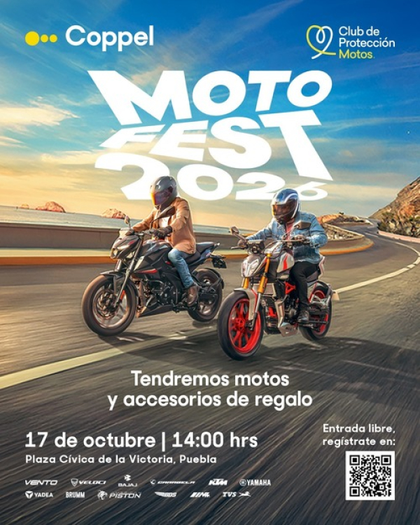Coppel Moto Fest, una atracción para motociclistas