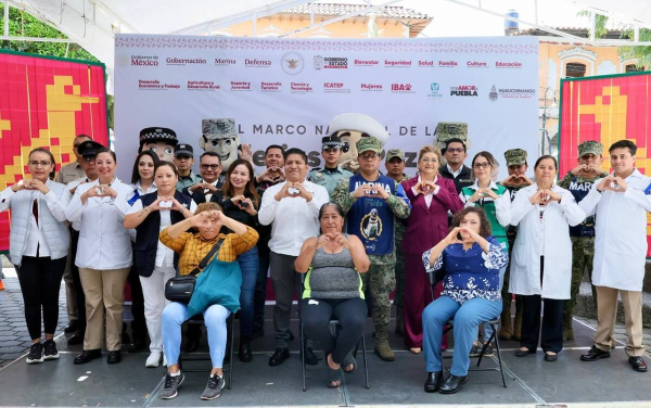 Feria de Paz brinda atención médica en Huauchinango