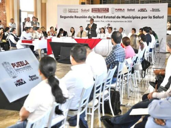 Refuerza Puebla coordinación entre municipios por la salud