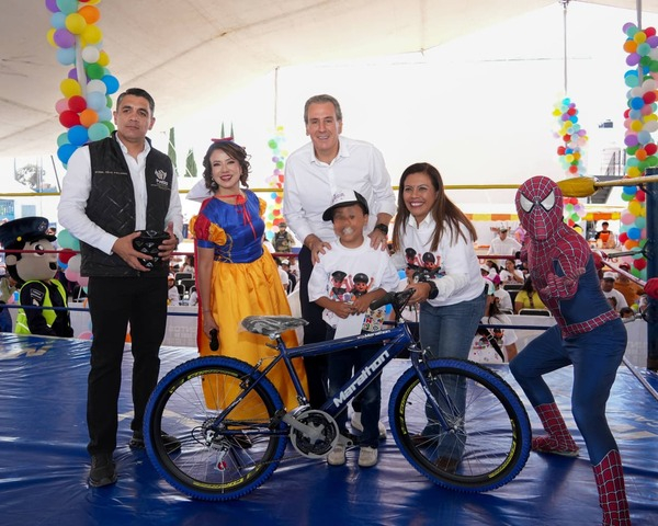 Festejan Día del Niño, Pepe Chedraui con juegos mexicanos