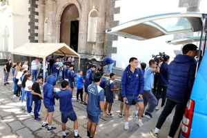 SEDIF recibe víveres de afición y Club Puebla para la Sierra Norte