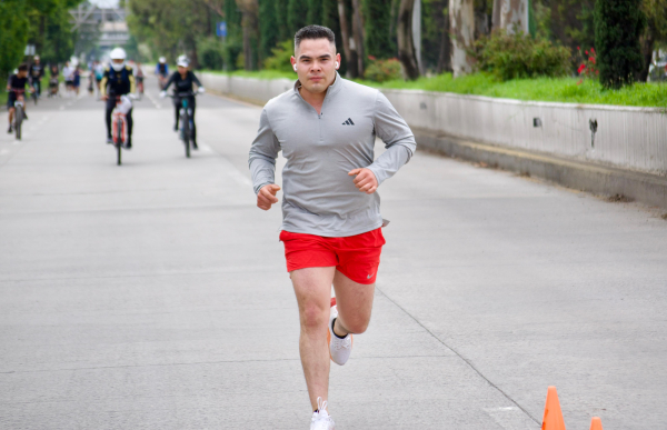 Todo un éxito la Vía Recreativa del Día del Padre
