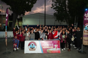 Rehabilitan la fuente de Santa Anita