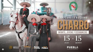 Puebla presenta 33&deg; Campeonato Nacional de Charrer&iacute;a