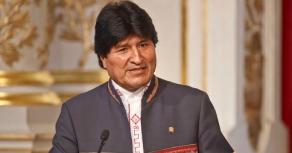 Evo Morales, expresidente de Bolivia