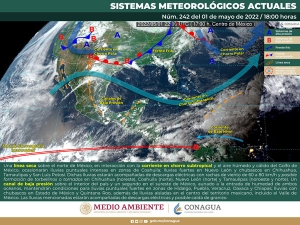 Lluvias fuertes en Chiapas, Hidalgo, Oaxaca, Puebla y Veracruz