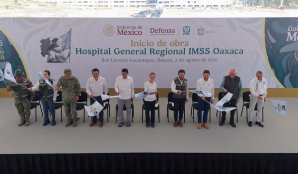 Inicia construcción del Hospital Regional IMSS Oaxaca