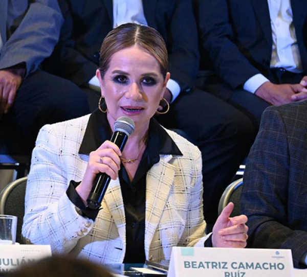 BEATRIZ CAMACHO RUÍZ, Presidenta de COPARMEX Puebla | Para recuperar la seguridad en carreteras.