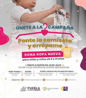 Arranca la campaña de donación de ropa para la niñez