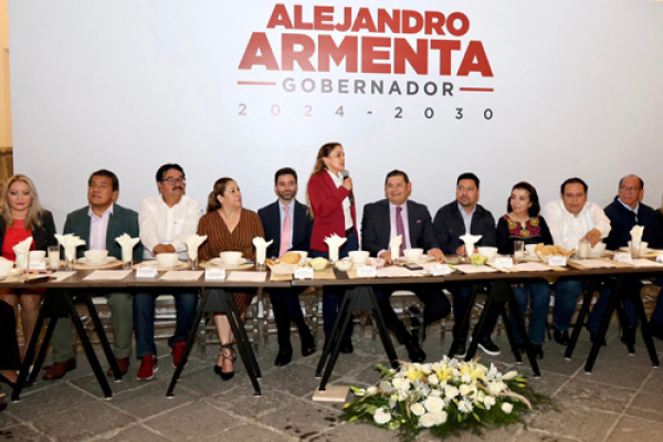 Se creará un Centro Estatal de Estudios Municipales: Armenta