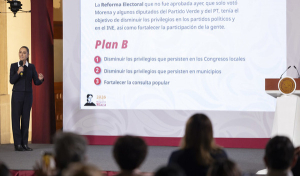 Presidenta Sheinbaum enviará "Plan B" de Reforma Electoral