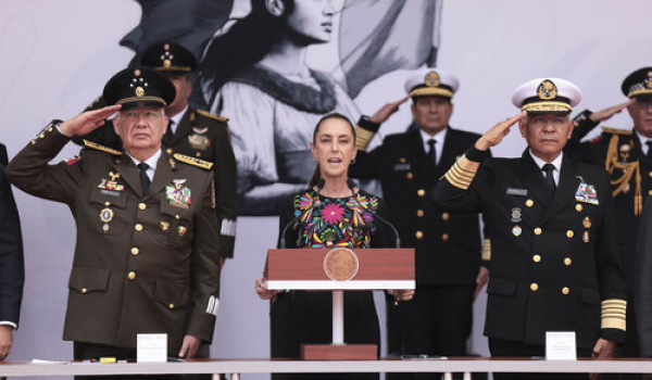 Presidenta Sheinbaum encabeza ceremonia por los Niños Héroes