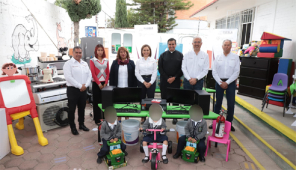 Centros de Asistencia Infantil reciben equipamiento