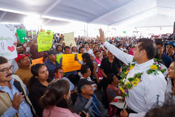 Obra comunitaria llega a Teziutlán y Tlatlauquitepec