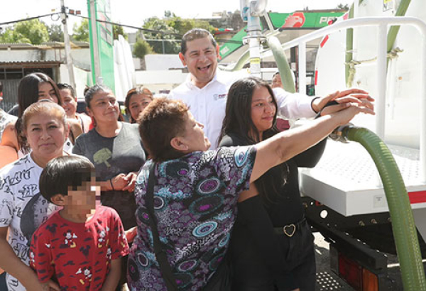 Gobierno Estatal garantiza agua y calles dignas en zona metropolitana
