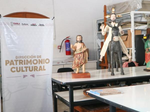 Concluyen restauración de piezas patrimoniales