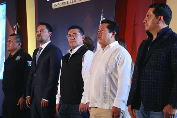 El diputado Andrés Villegas presenta su Segundo Informe