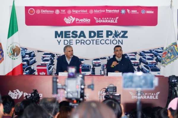SSC Puebla refuerza seguridad rumbo a las Fiestas Patrias