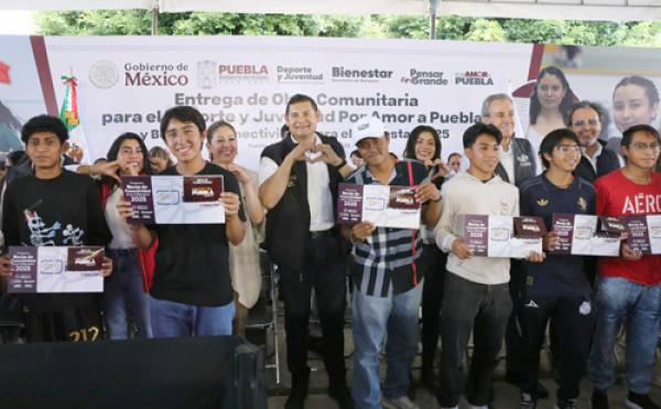 Gobierno estatal entrega obra comunitaria para el deporte