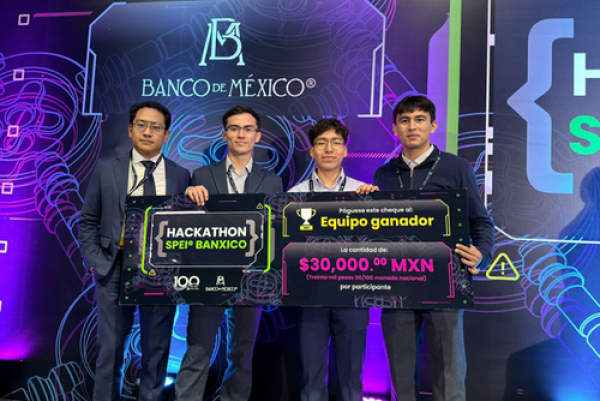 Computación BUAP gana “Hackathon SPEI® Banxico”