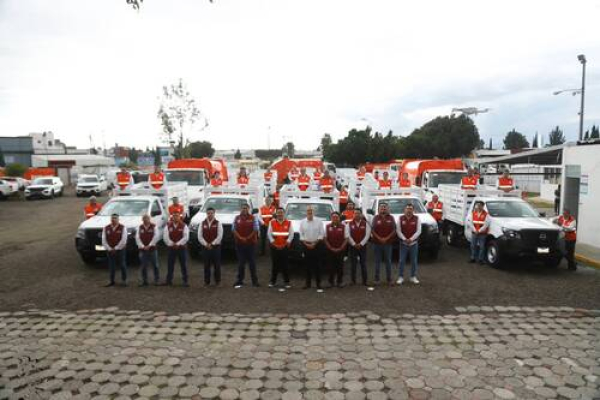 Servicio de Limpia Puebla recibe nuevas unidades