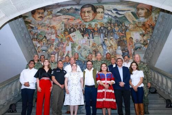Puebla y Oaxaca coordinan acciones de seguridad