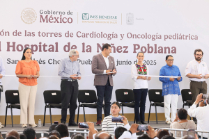 Queda inaugurado el Hospital de la Niñez Poblana por la presidenta Sheinbaum