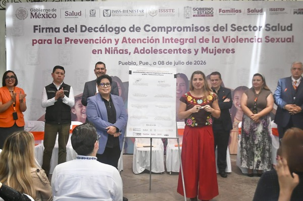 Sector Salud firma decálogo contra violencia sexual