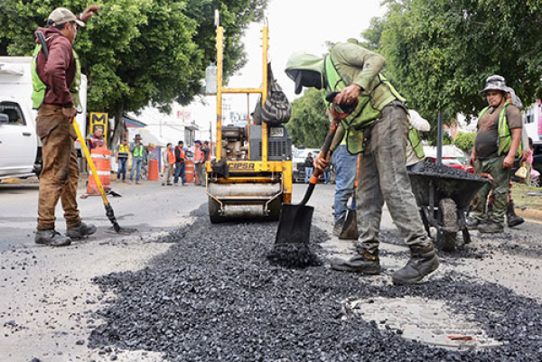 Realiza Secretaría de Infraestructura corrección temporal